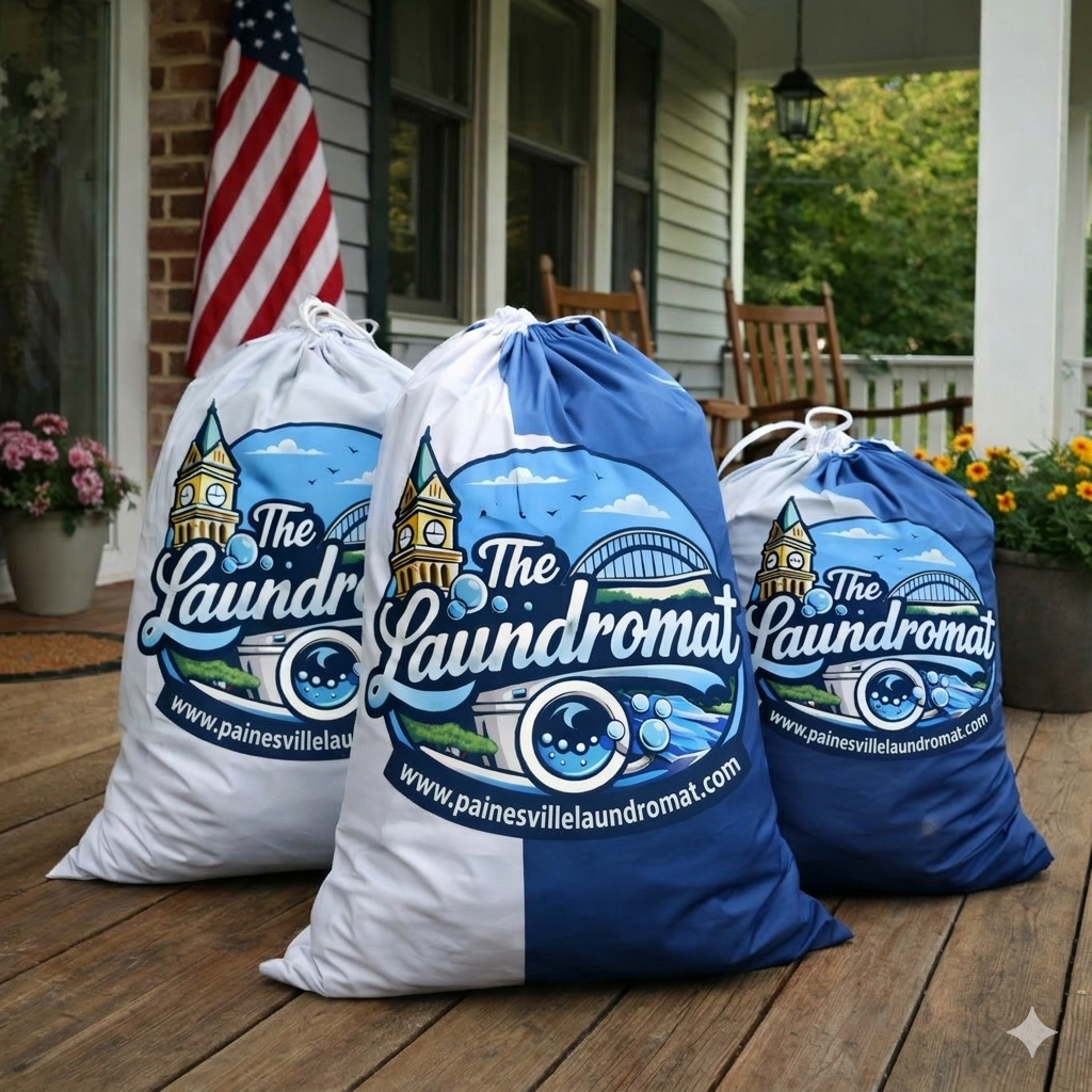 The Laundromat Laundry Bags